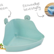 Beeztees Hoektoilet Rodet 32 cm voor Ratten