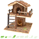 Hamster house tree house 20 cm for rodents!