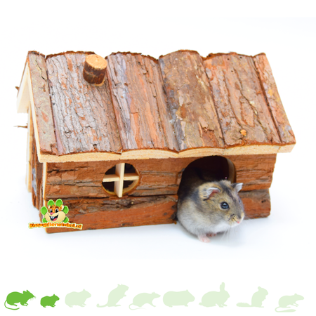 Trixie Maison Hendrik 20 cm pour souris et hamsters nains