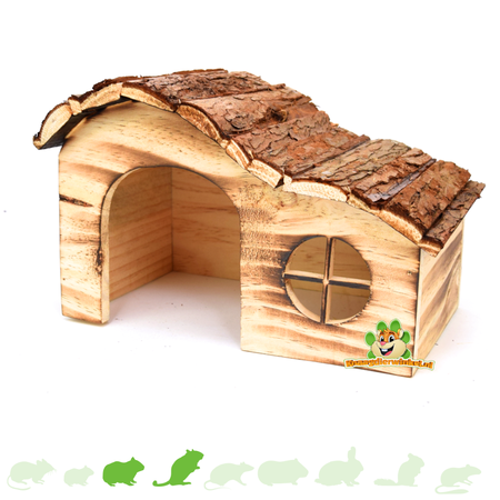 Trixie Maison Hanna Flamed 29 cm pour hamsters et gerbilles