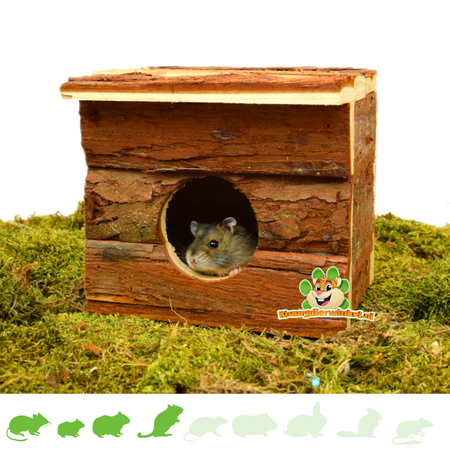 Trixie Natural Living House Jerrik 15 cm dla małych gryzoni