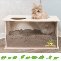 Wooden Digging Bucket Rabbit Blank 58 cm