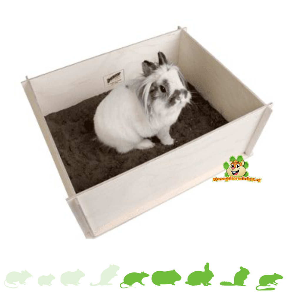 DiggingBox Graafbak voor Knaagdieren Konijnen! | DRD Knaagdierwinkel®
