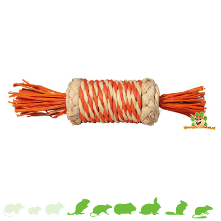 Trixie Orangefarbenes Spielzeug, 18 cm, für Nagetiere und Kaninchen