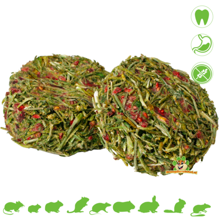 JR Farm Grainless Herb Rolls Parsley & Raspberry