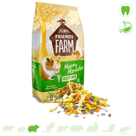 Supreme Muesli complet Harry Hamster 700 grammes, aliment pour hamster