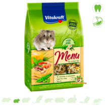 Menu Vital dwarf hamster food 400 grams