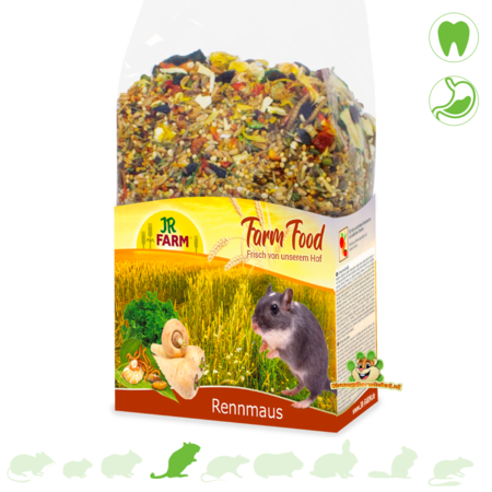 JR Farm Farm Food Gerbil Food Adult 500 gramów Naturalny pokarm dla myszoskoczków