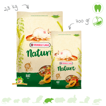 Versele-Laga Natural Rat Food for Tame Rats and Dwarf Rats