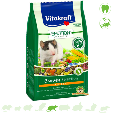 Vitakraft Emotion Beauty Selection Rat 600 gram