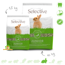 Selektives Kaninchen-Junior-Kaninchenfutter