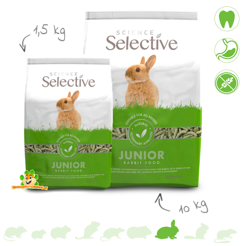 Granulés lapin Junior JRFarm - Le meilleur pour mon lapin