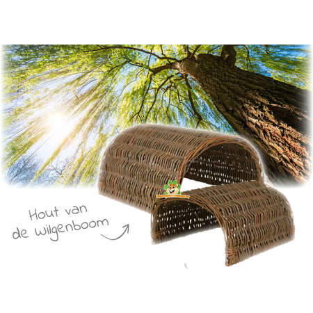 Trixie Gevlochten Wilgenbrug voor Knaagdieren & Konijnen