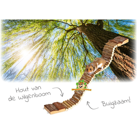 Trixie Hölzerne Weidenbrücke 55 cm