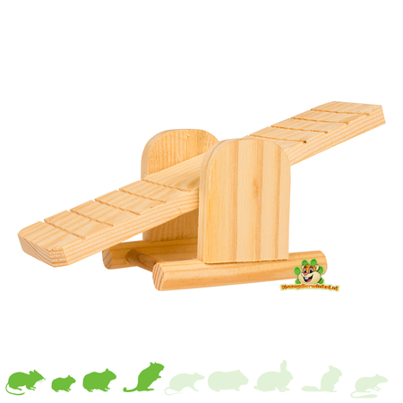 Wooden Seesaw Weapon 20 cm