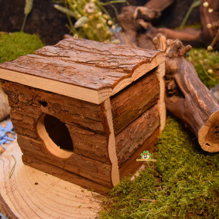 Trixie Natural Living Haus Jerrik 15 cm für kleine Nagetiere