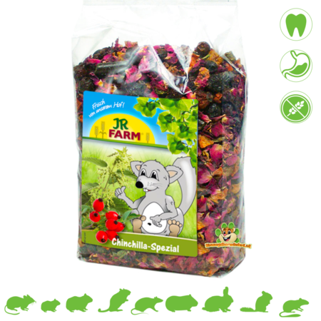 JR Farm Szynszyla specjalna z dziką różą i pokrzywą