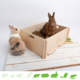 Bunny Nature DiggingBox Graafbak 50 cm voor Knaagdieren & Konijnen!