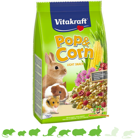 Vitakraft Pop & Corn Rongeur 200 grammes