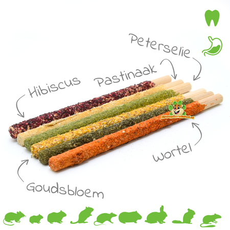 Kauholz aus Buche, 18 cm, Kauholz-Mix