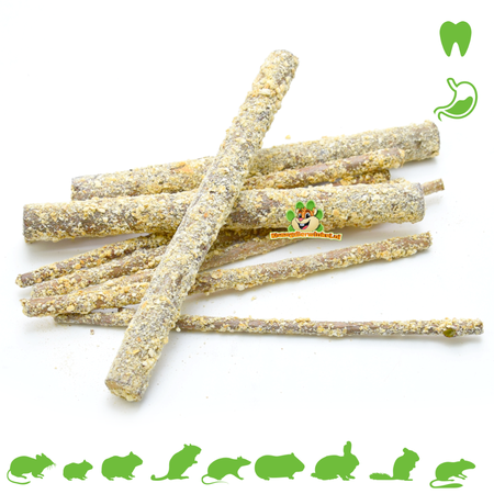 Ham-Stake Gryzienie drewna Orzech laskowy Patyki do gryzienia Gryzienie drewna