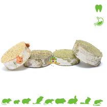 Birch Chewing Discs with Herbs 4 pieces