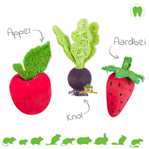 Nagendes Obst- und Gemüsespielzeug