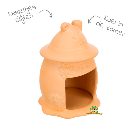 Trixie Terracotta Forest Mushroom House 14 cm