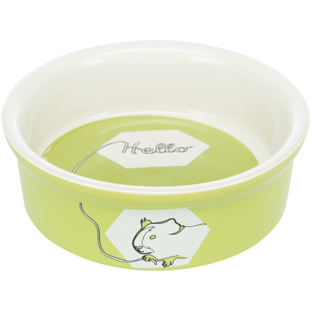 Trixie Keramik-Futter-/Wassernapf, farbig, Meerschweinchen, 11 cm
