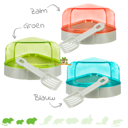 Trixie WC d'angle Deluxe 14 cm