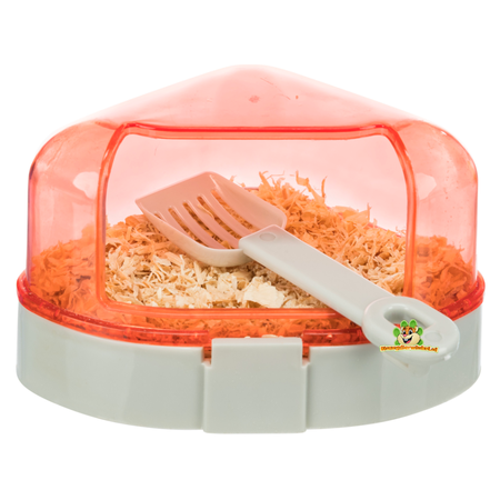 Trixie Deluxe Corner Toilet 14 cm for Mice & Dwarf Hamsters