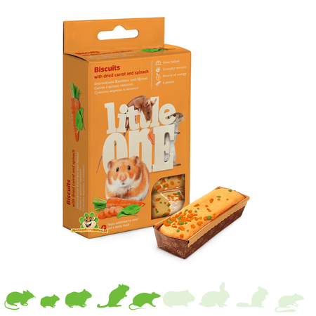 Mealberry Little One Kekse Karotte & Spinat
