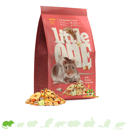 Mealberry Little One Futter für Mäuse 400 Gramm