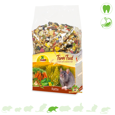 JR Farm Farm Food Rattenfutter 500 Gramm Natürliches Rattenfutter