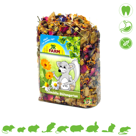 JR Farm Chinchilla Flower Garden 50 Gramm