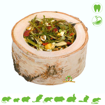 Wooden Herb Jar 120 grams