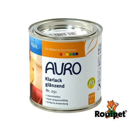 AURO® Vernis Transparent 0,375 Litre