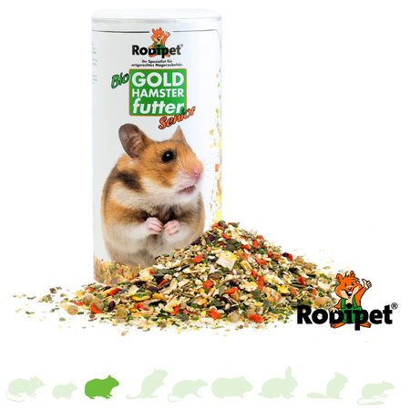 Rodipet Nourriture Bio pour Hamster Doré Senior 500 grammes