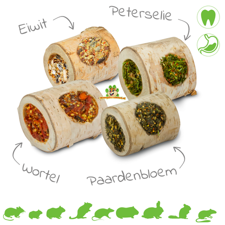 JR Farm Wooden Nibble Roll