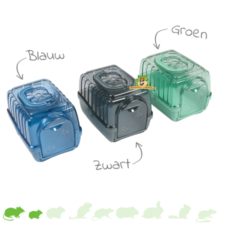 Europet Reise-Transportbox 14,5 cm für Mäuse und Zwerghamster