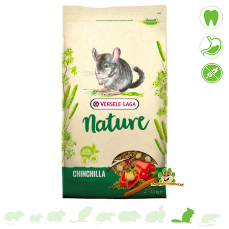 Versele-Laga Alimento para chinchillas Nature Chinchilla de 2,3 kg