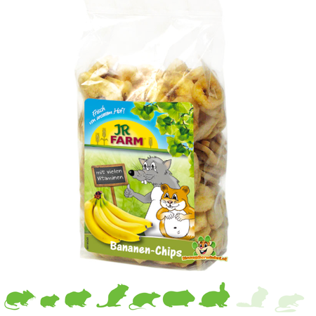 JR Farm chips a la banane