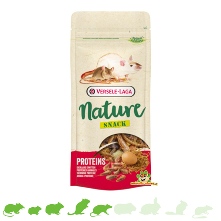 Versele-Laga Nature Snack Proteins 85 grammes pour rongeurs !
