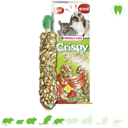 Versele-Laga Crispy Sticks Herbs for Rodents!