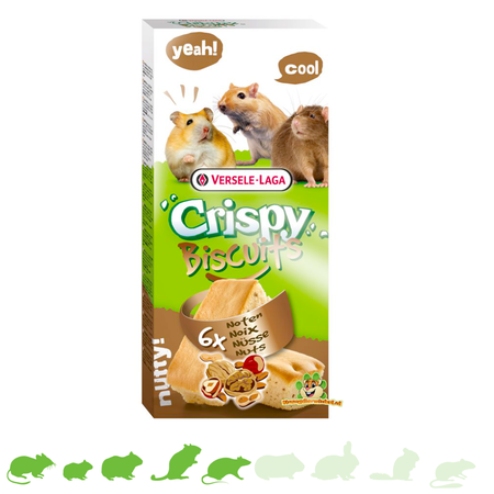 Versele-Laga Crispy Biscuit Rodent Nuts for Rodents!