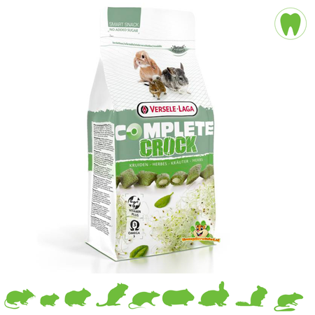 Versele-Laga Crock Complete Herbs 50 grammes pour rongeurs et lapins !