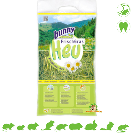 Bunny Nature FreshGras Heno Manzanilla 500 gramos