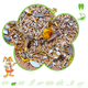 Mixerama Bremerlands 'low carbohydrates' Campbelli Mix Dwarf Hamster food