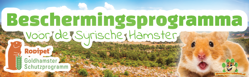 Rodipet® Beschermingsprogramma voor Syrische Hamsters