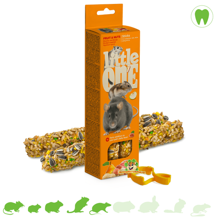 Mealberry Little One Sticks Fruit & Nuts for Small Rodents